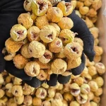 انجیر خشک غنچه و صدیک سایز درشت 4A